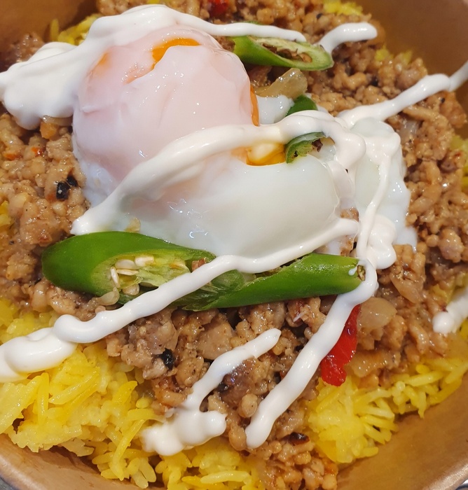 Sisig Rice Bowl