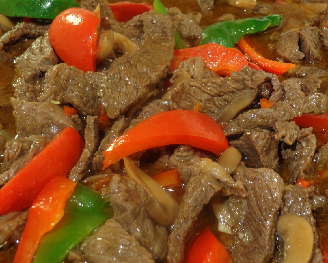 Beef Pepper Steak