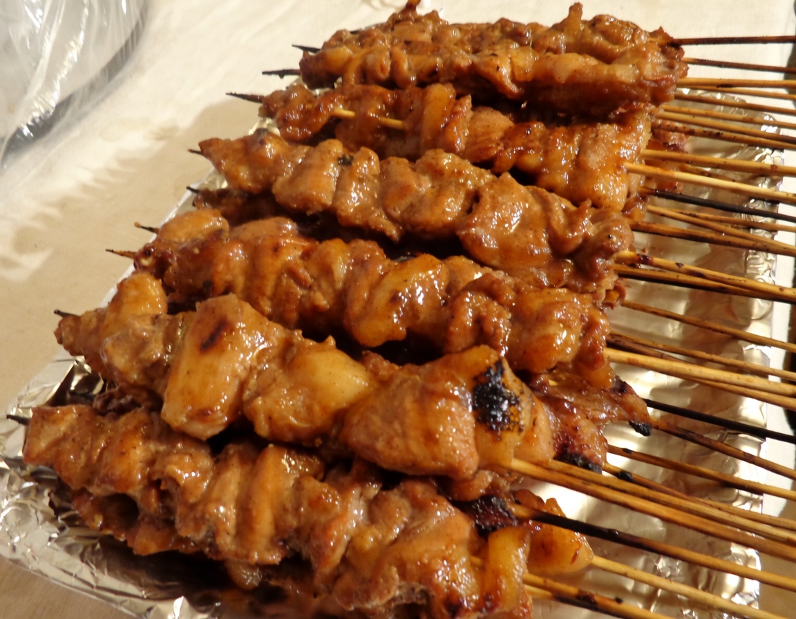 Pork Barbecue in Skewer