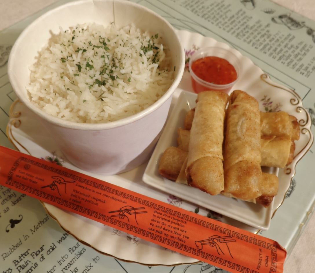 Meat & Veggie Spring Rolls